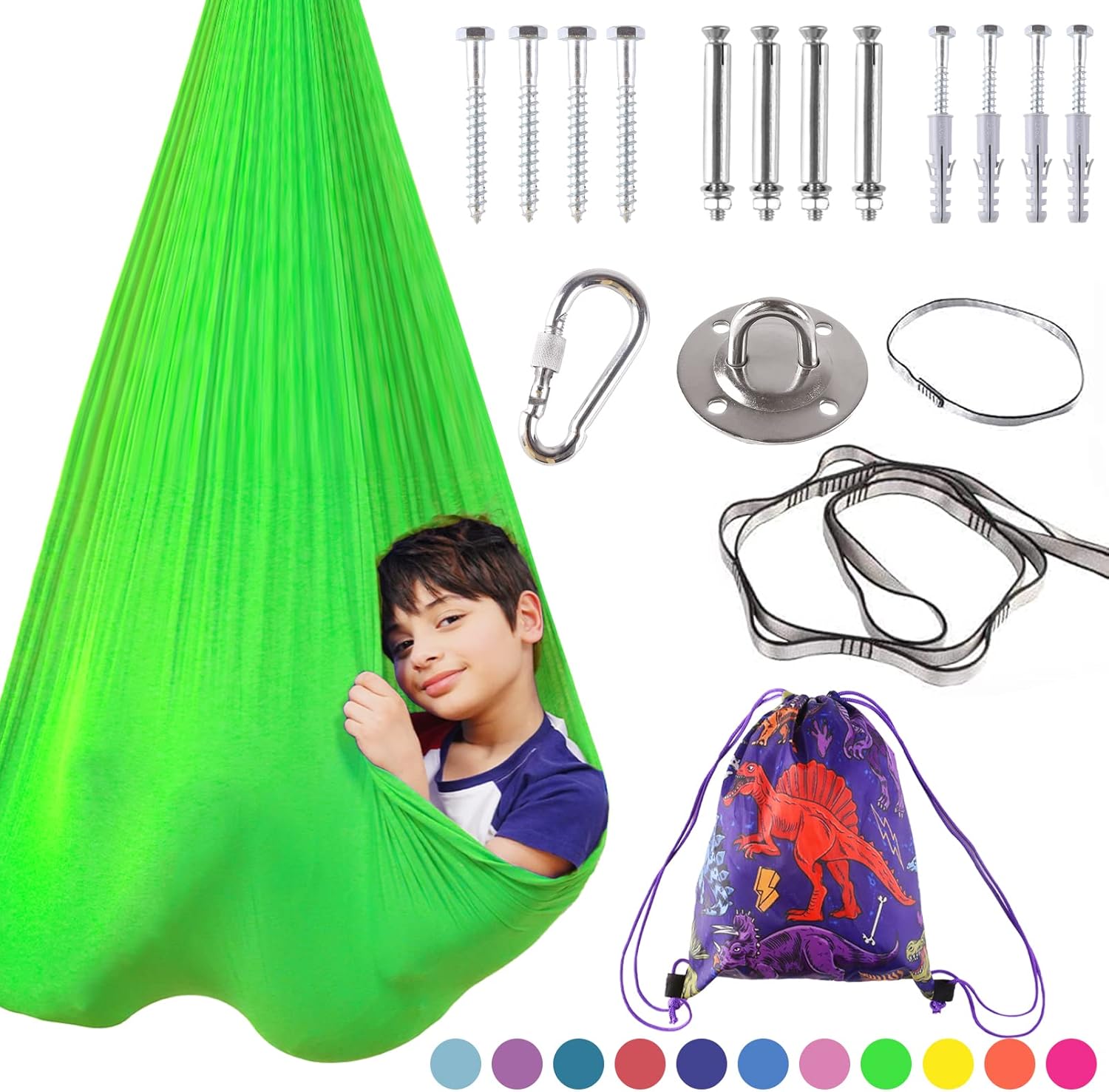 Indoor Therapy Sensory Swing for Kids with Special Needs
