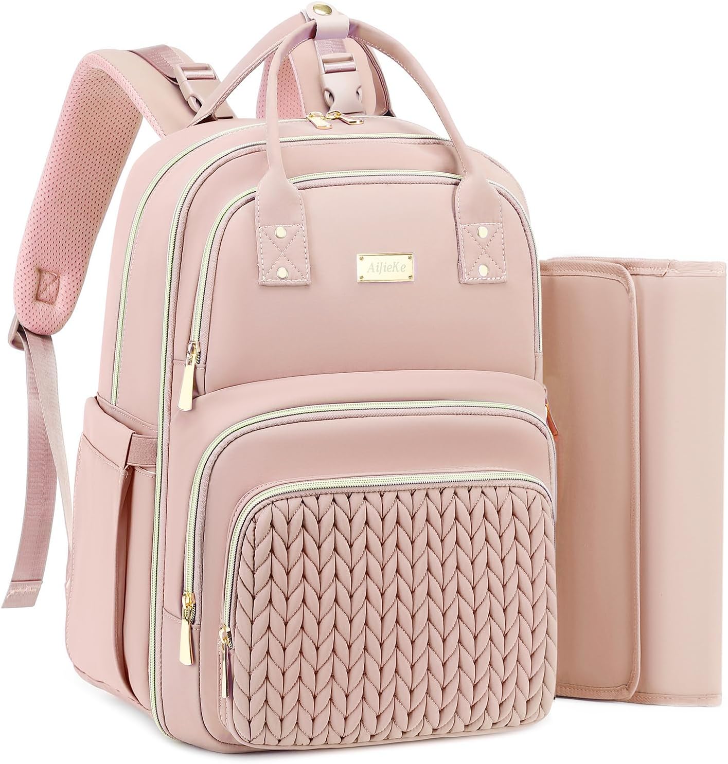 Diaper Bag Backpack - Large Multi-Functional Travel Tote