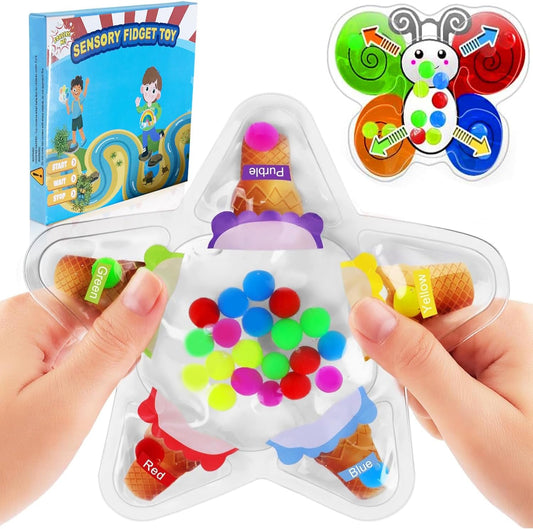 Color Sorting Sensory Toys - Fine Motor Skills Boost!