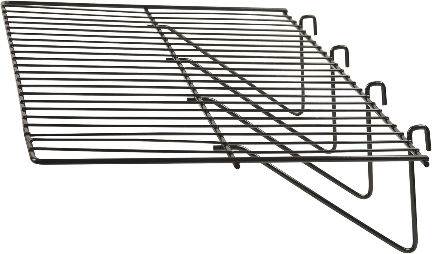 Econoco Grid Panel Display Shelf for Clothing Rack, Pack of 6