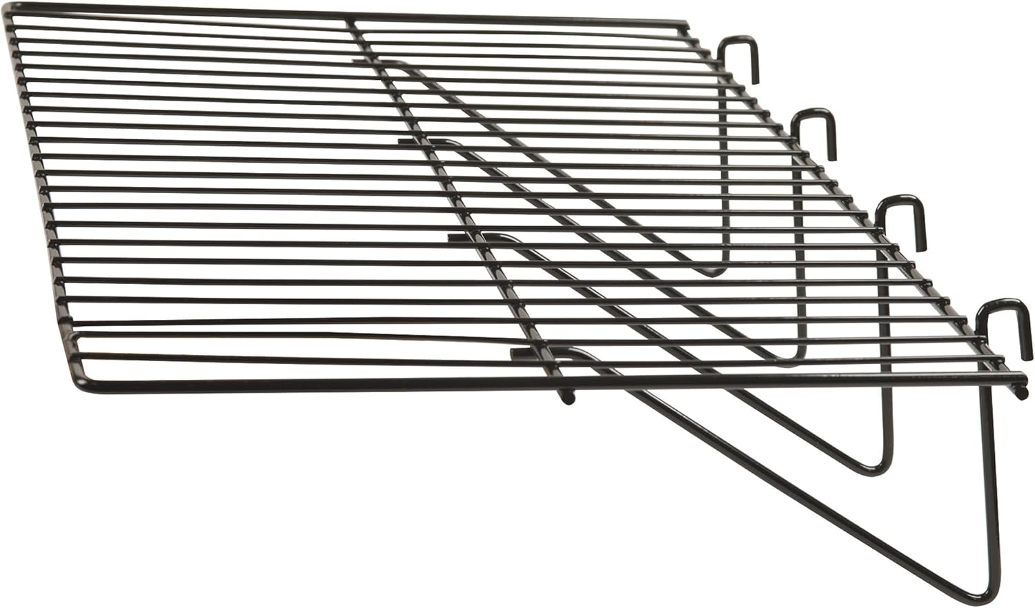 Econoco Grid Panel Display Shelf for Clothing Rack, Pack of 6