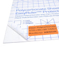 Polycarbonate Clear Plastic Sheet 48in x 96in x 0.0625in - Shatter