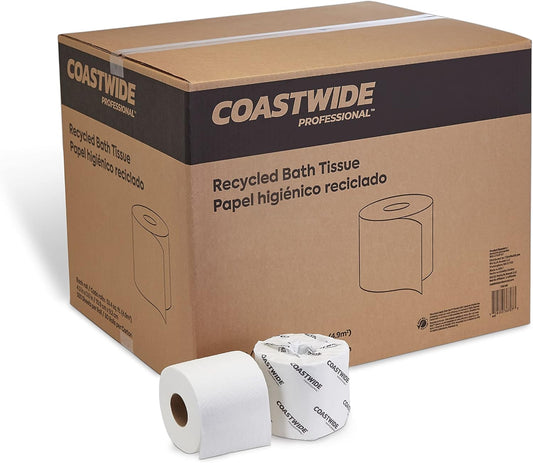 2-Ply Toilet Paper for Sensitive Skin, Eco-Friendly 80-Pack