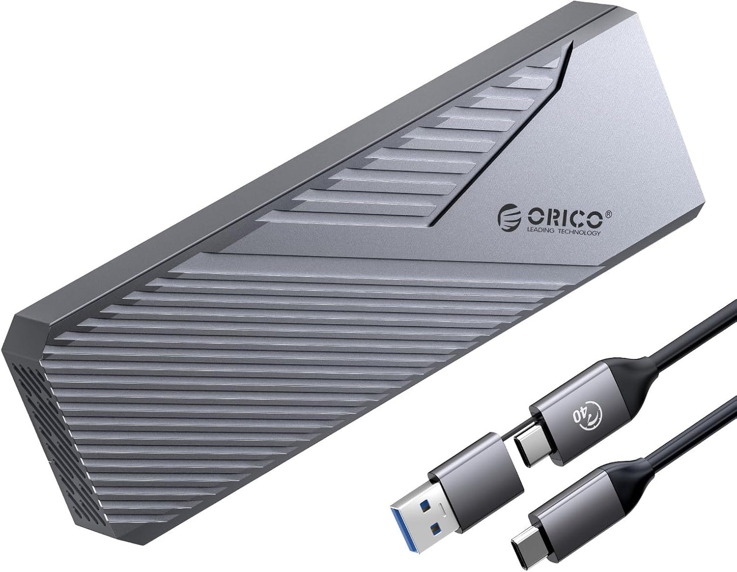 ORICO 40Gbps M.2 NVMe SSD Enclosure with Cooling Fan