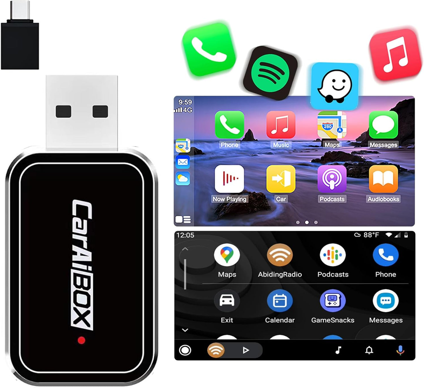 Wireless CarPlay Adapter - Seamless Connectivity