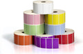 2.25 in x 1.25 in Direct Thermal Perforated Sticker Labels - Mix 'N