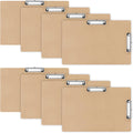 11x17 Wooden Clipboard Double Clip Lap Board - Large Durable