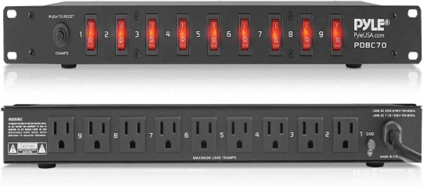 Power Up Your Gear with Pyle's 15 Amp Control Unit