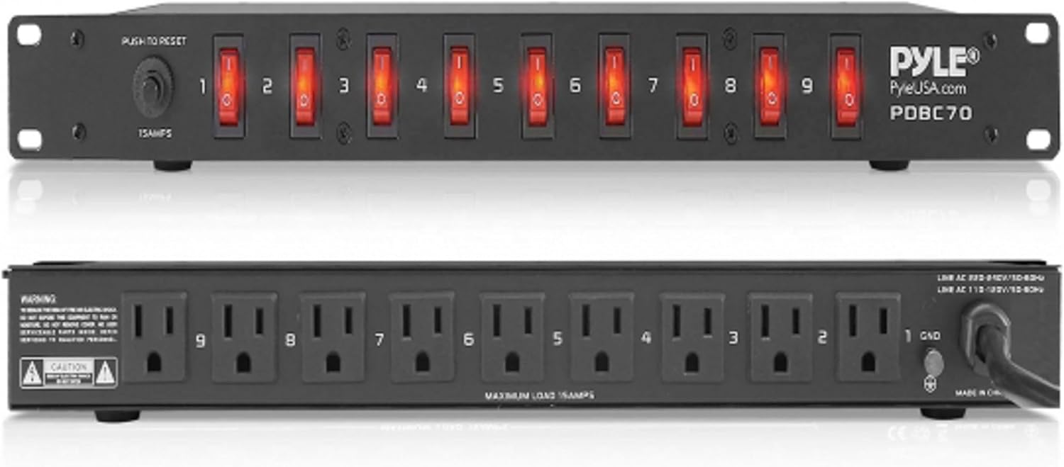 Ultimate Power Control Unit by Pyle - Eliminate AC Noise!