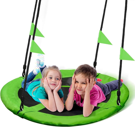PACEARTH 40 Inch Saucer Tree Swing with 900lb Capacity
