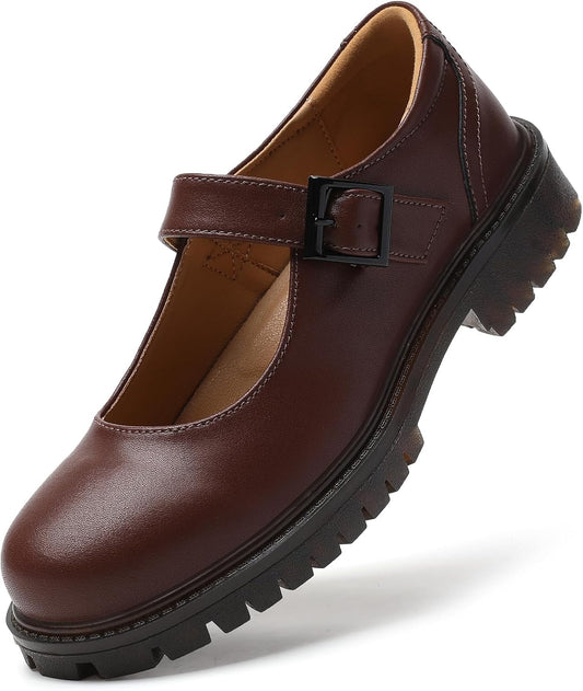XMM Mary Jane Shoes for Women - Comfort Dressy Casual Style