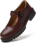 Mary Jane Shoes Women Flat Mary Janes for Comfort - Everyday Work