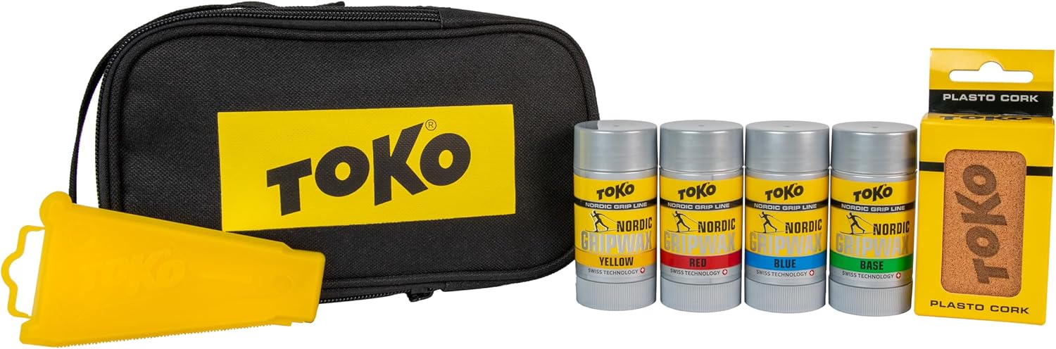 TOKO Cross Country Ski Grip Wax Kit - All-Temp Nordic Wax