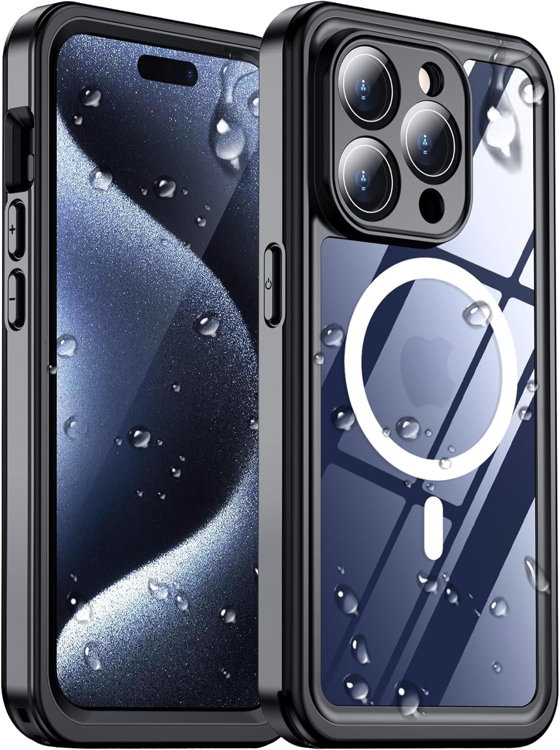 2025 New Waterproof Case for iPhone 15 Pro Max with MagSafe