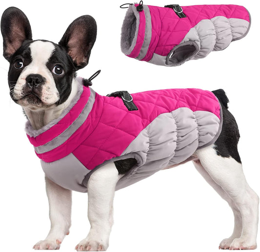 FUAMEY Dog Coat - Waterproof, Windproof, Reflective Cold Weather