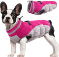 FUAMEY Dog Coat for Small Dogs - Waterproof Warm Fleece Jacket