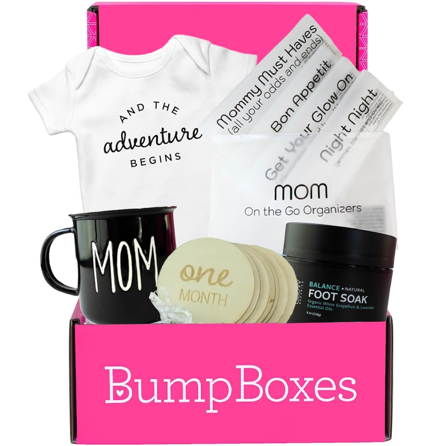 Bump Boxes 3rd Trimester & Postpartum Gift Set for New Moms