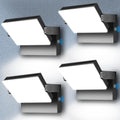 ledmo 150W Outdoor Flood Lights 4 Pack - Bright 21000lm Security