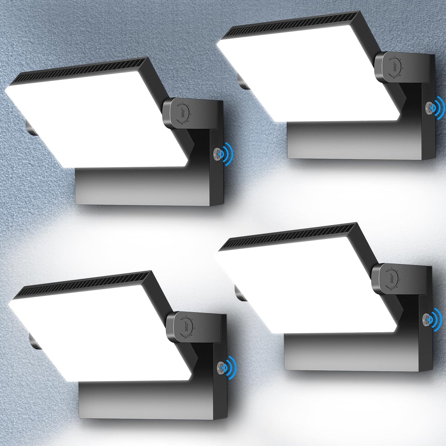 LEDMO 150W Outdoor Flood Lights for Efficient Security Lighting