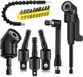 17Pcs Flexible Drill Bit Extension Kit - Compact Versatile Accessory