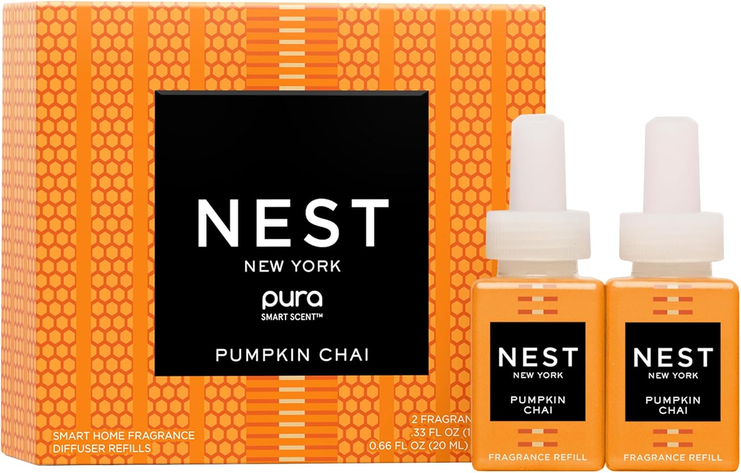 Smart Home Fragrance Diffuser Refill Vials - Pumpkin Chai Set