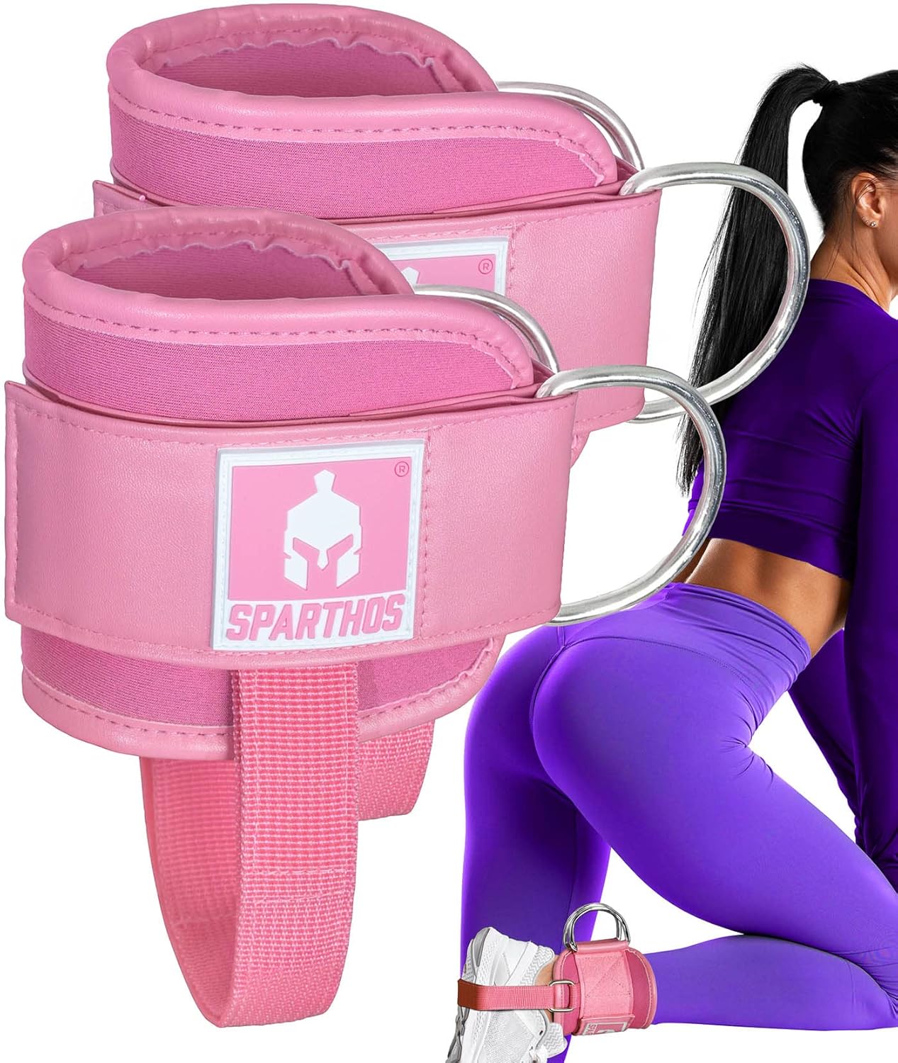Sparthos Ankle Straps - Cable Machine Support