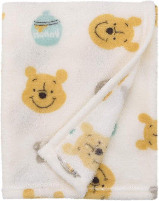 Disney Winnie The Pooh - Super Soft Baby Blanket