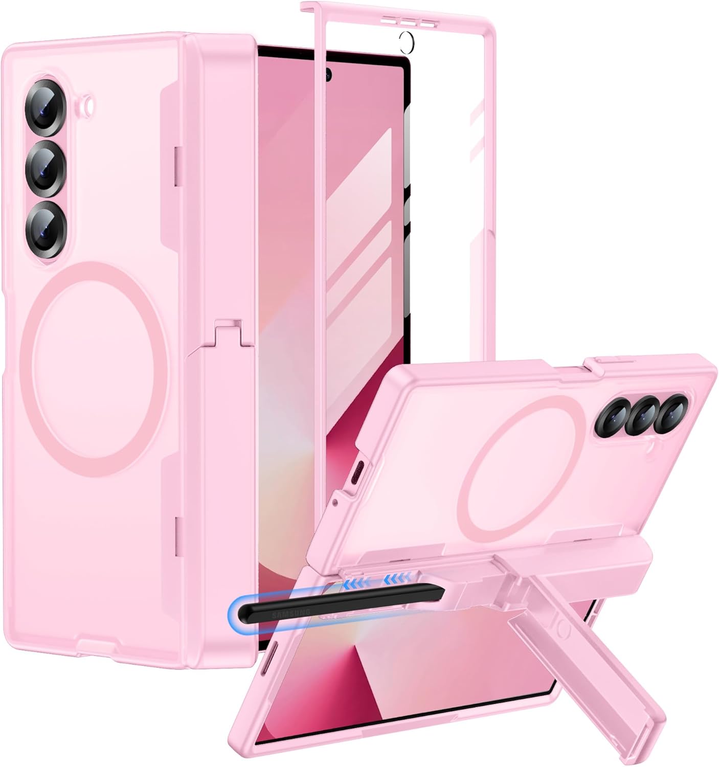 Samsung Galaxy Z Fold 6 Case with S Pen Holder and Protection