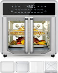 Air Fryer French Door Oven 15.8 Qt Toaster Oven Combo - Compact