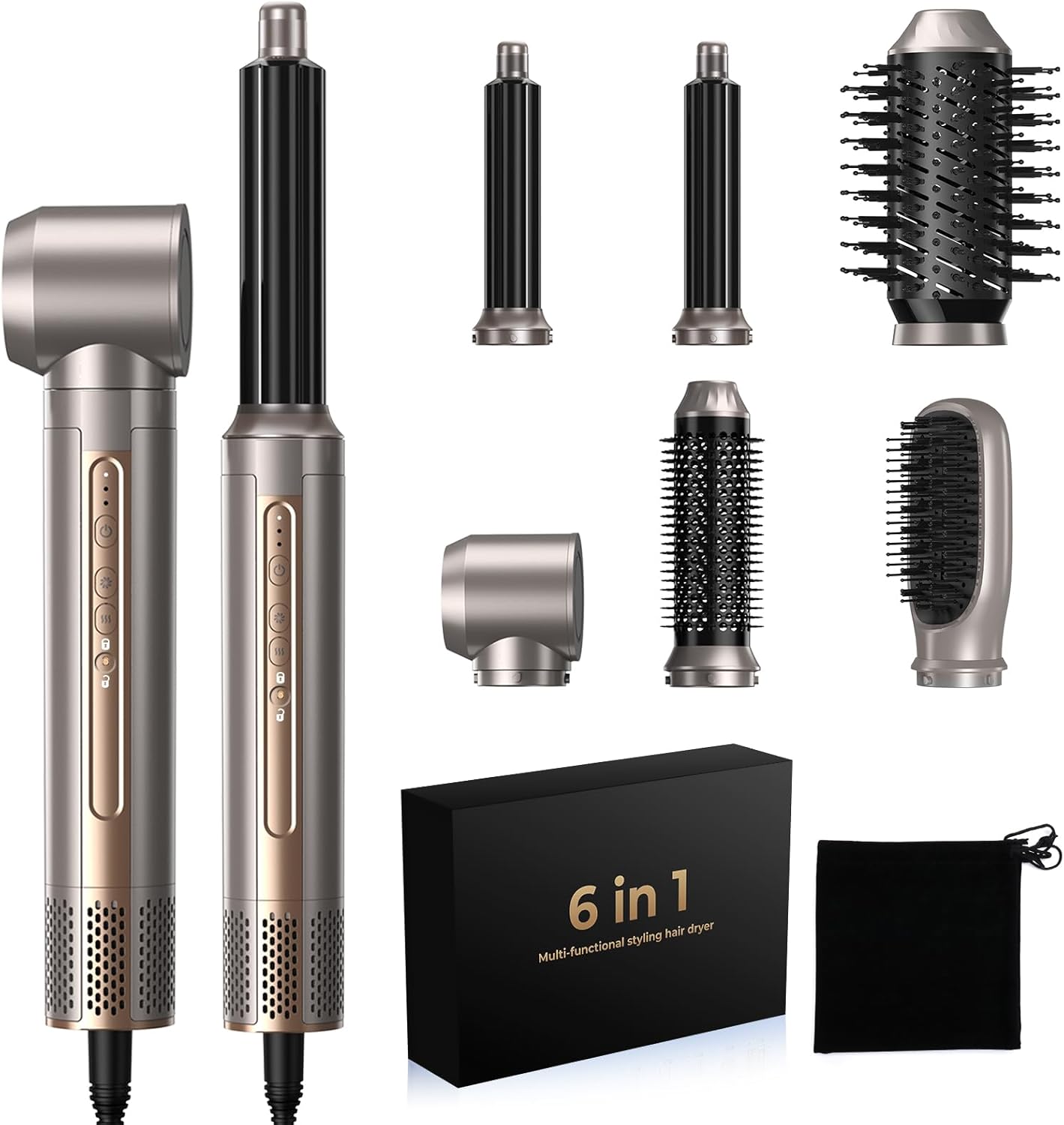 6-in-1 Curling Volumizer - OKWRAP