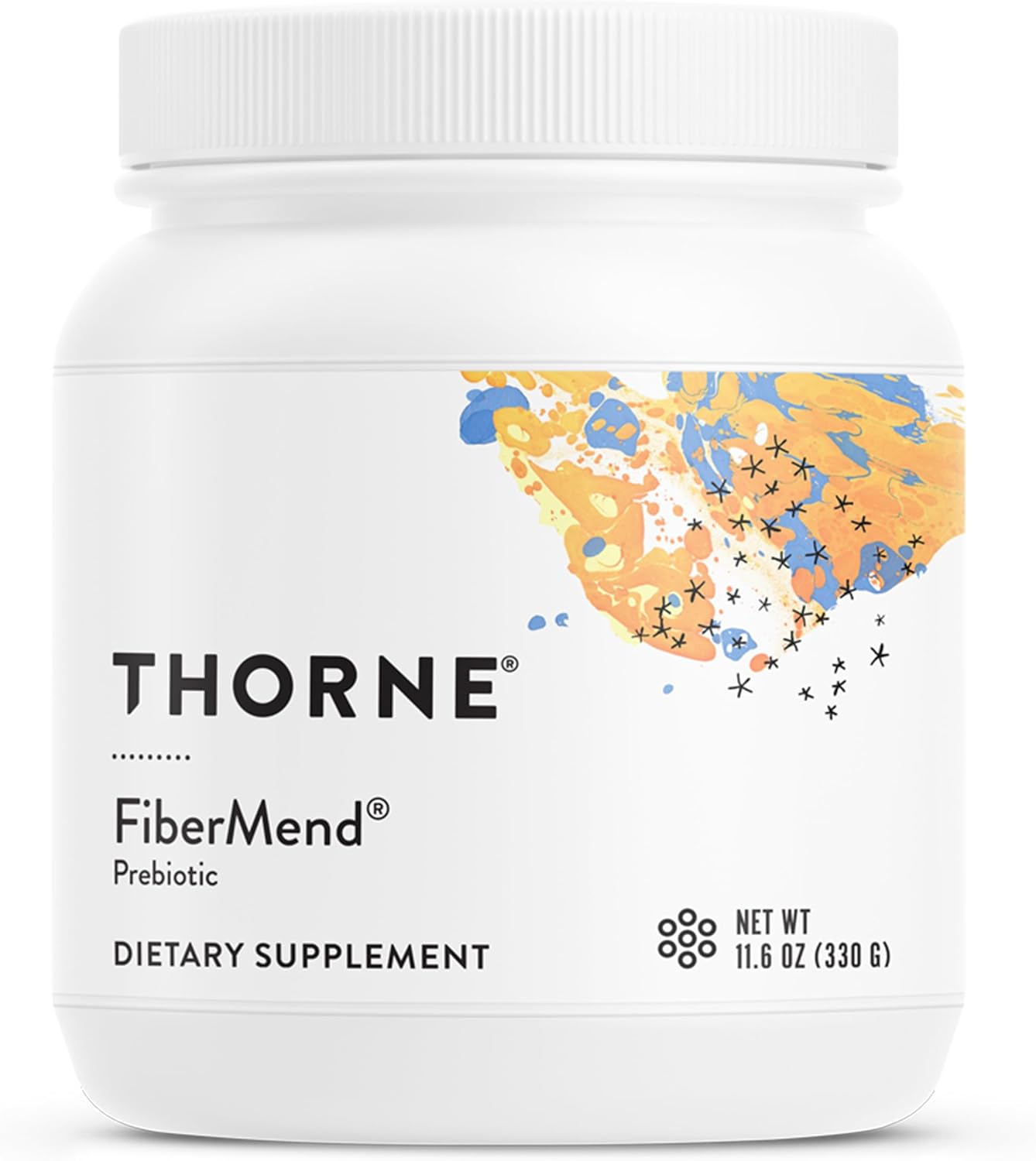 THORNE FiberMend Prebiotic Fiber Powder for Digestive Health
