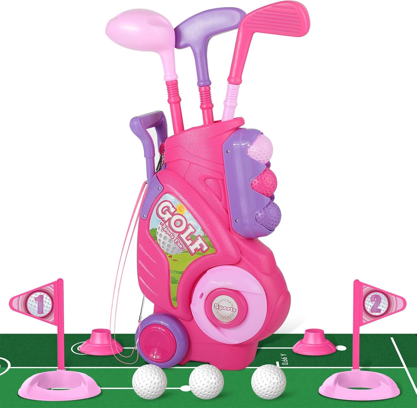 Liberry Toddler Golf Set for 2 3 4 Years Old Kids Fun