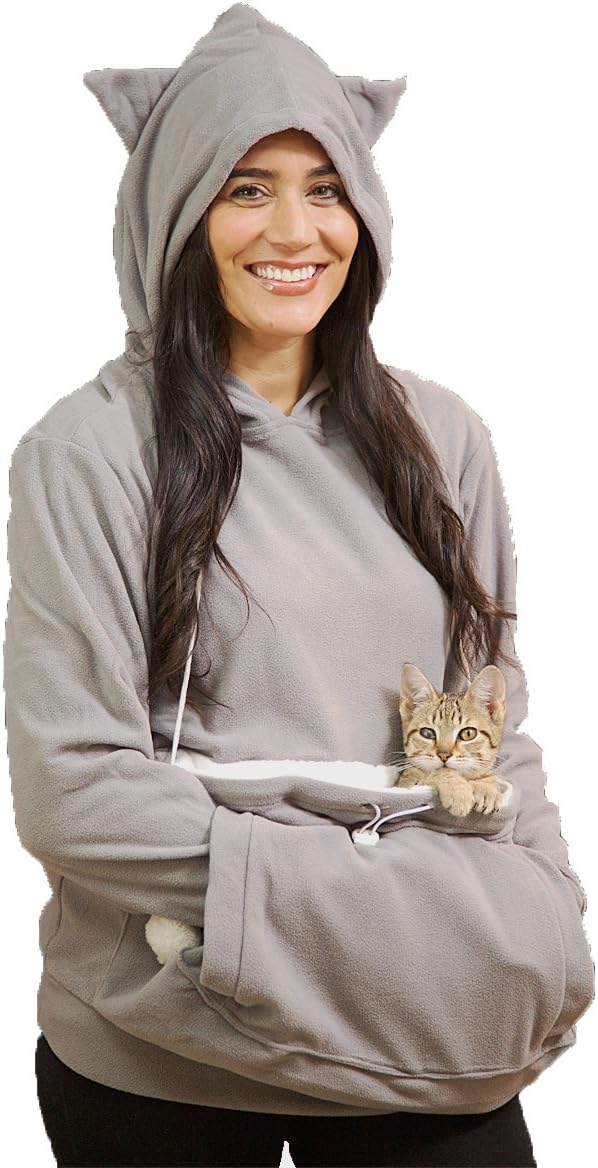KITTYROO Cat Hoodie - Carry and Cuddle in Style!