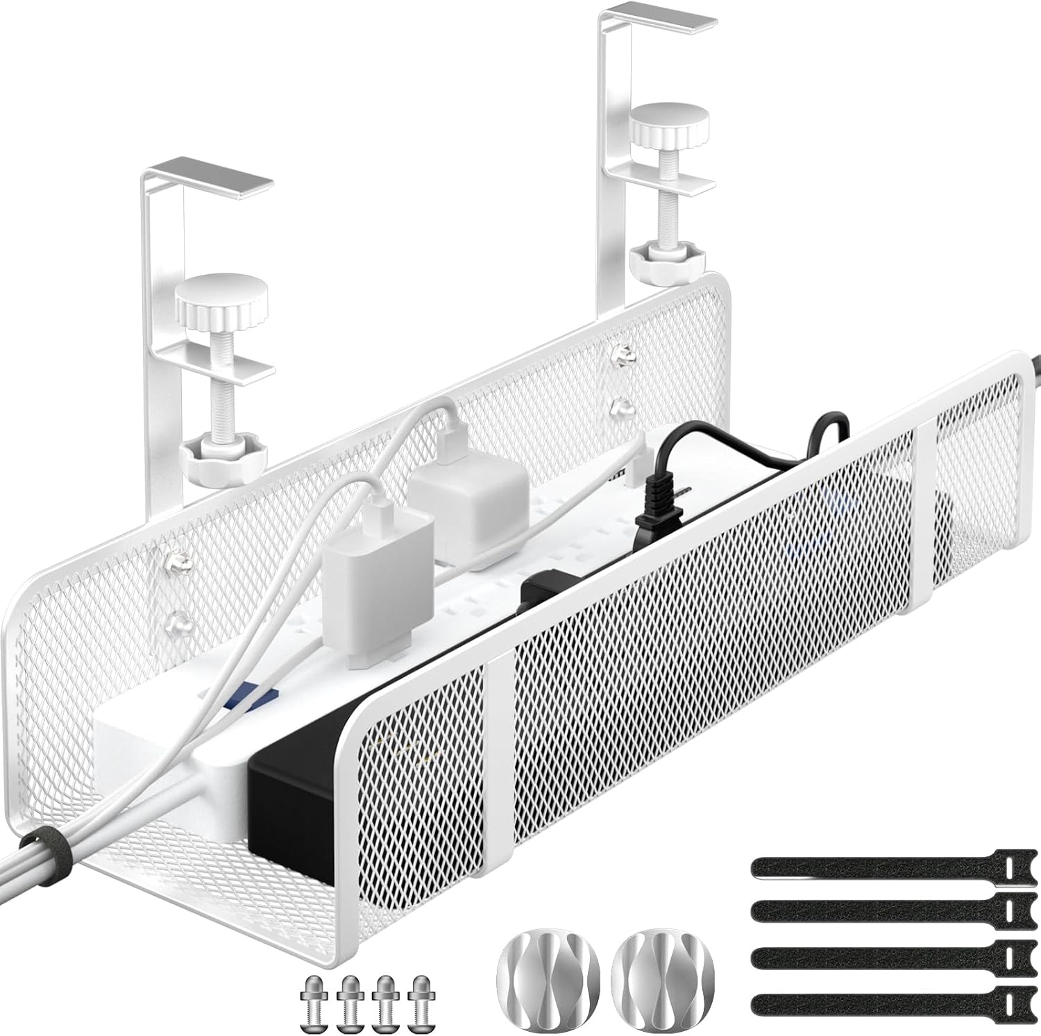 Foellstoe Cable Management Tray - No Drill, No Damage