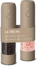 Electric Pepper Grinder Rechargeable Salt and Pepper Mill - One-Hand