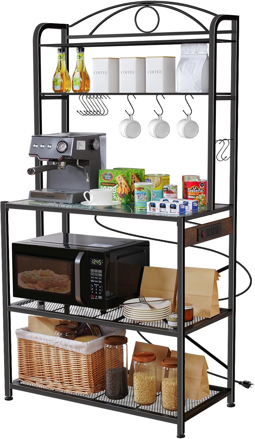 Kitchen Power Shelf - Organize & Energize!