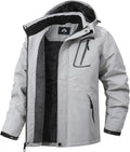Men's Mountain Winter Coat for Men - Waterproof Fleece Ski Jacket