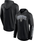 Fanatics Men's Front Runner Long Sleeve Hooded T-Shirt Black