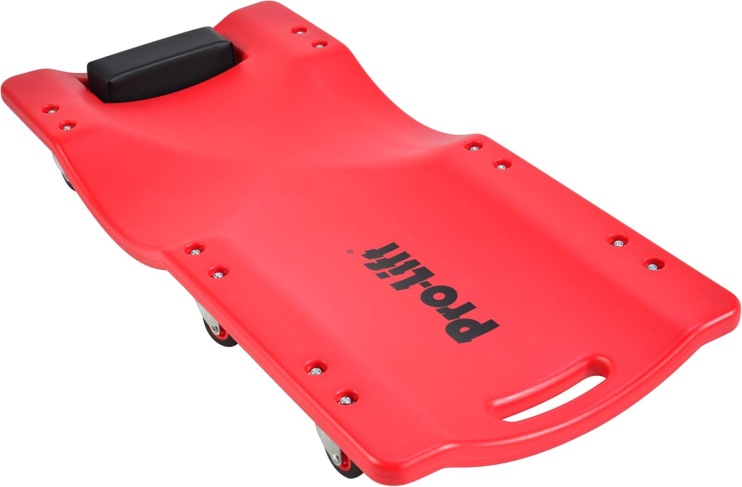 Pro-Lift Mechanic Plastic Creeper 36 Inch with Padded Headrest