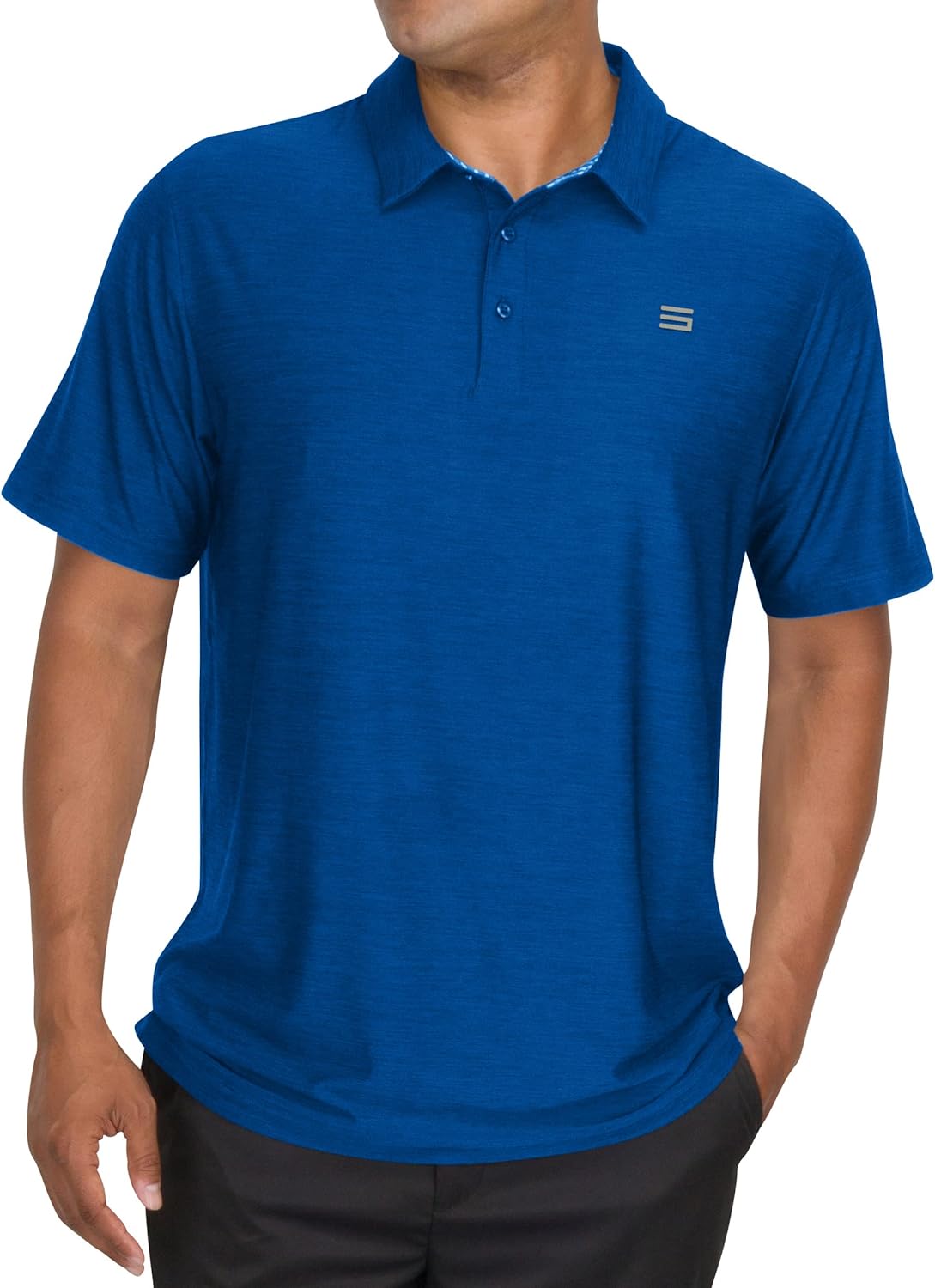 Three Sixty Six Golf Shirts for Men - Dry Fit Polo Comfort