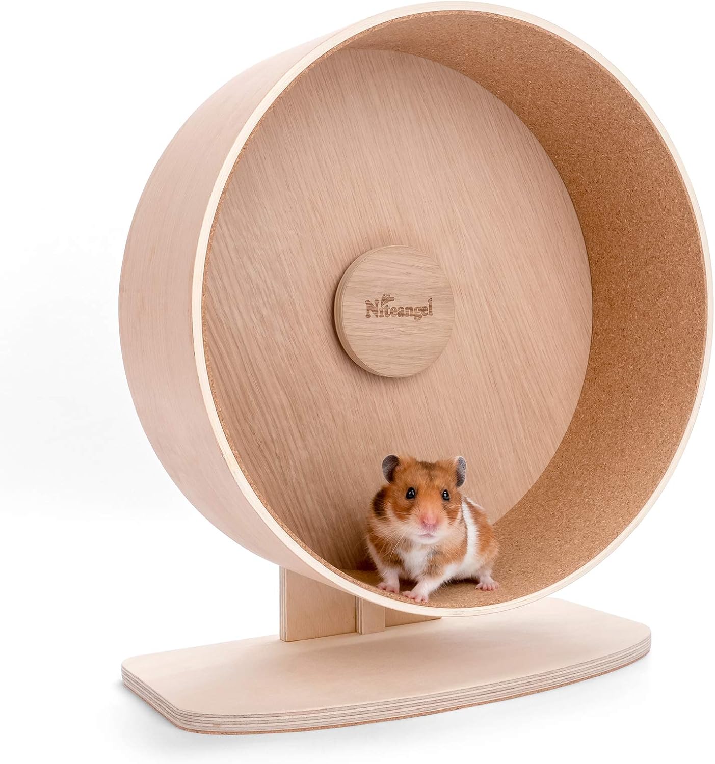 Silent Hamster Exercise Wheel for Small Pets - Niteangel L Size