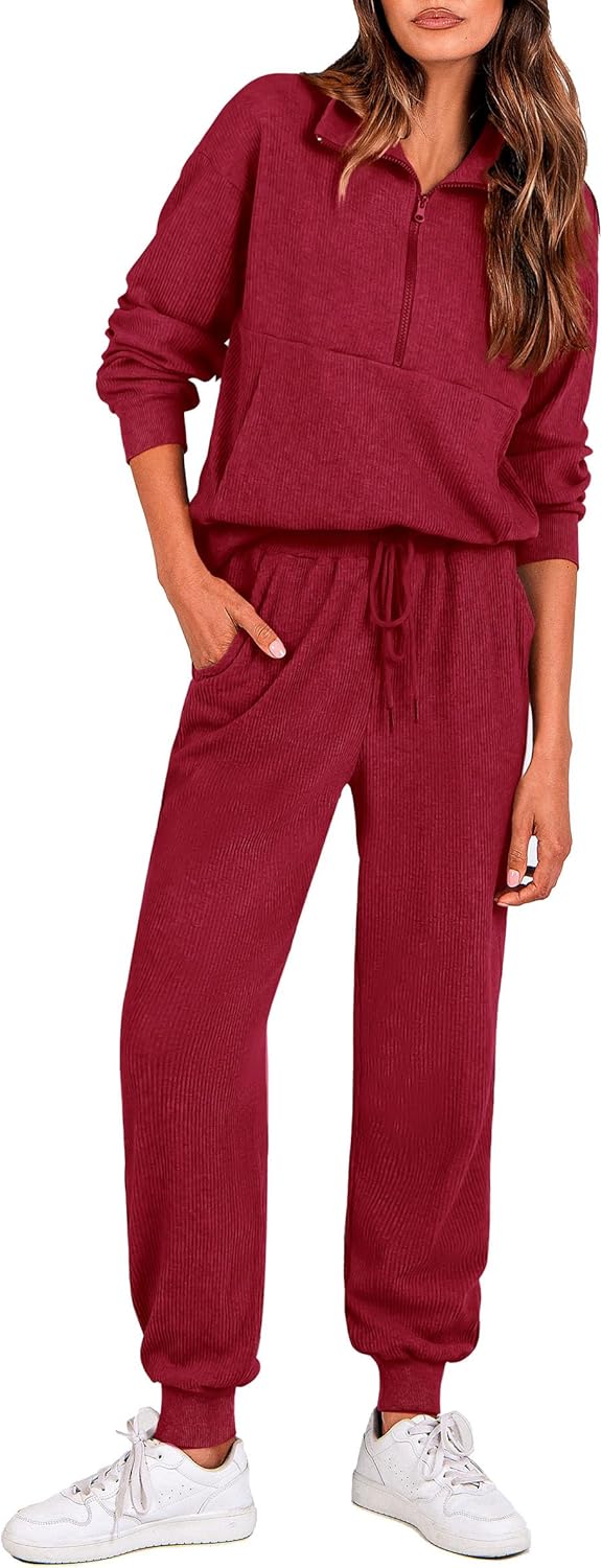 PRETTYGARDEN Women's Fall 2 Piece Lounge Sets for Comfort