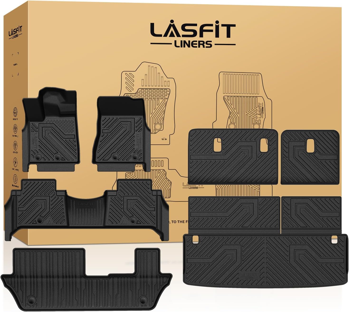 Custom Fit Floor Mats for Nissan Armada & Infiniti QX80 2025-2026