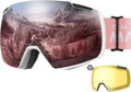 Heron Frameless Ski Goggles with 2 Lenses - OTG Magnetic