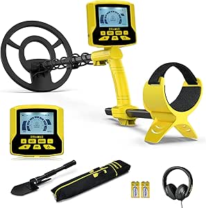 SAKOBS Upgraded Metal Detector for Adults: 11ft' Waterproof