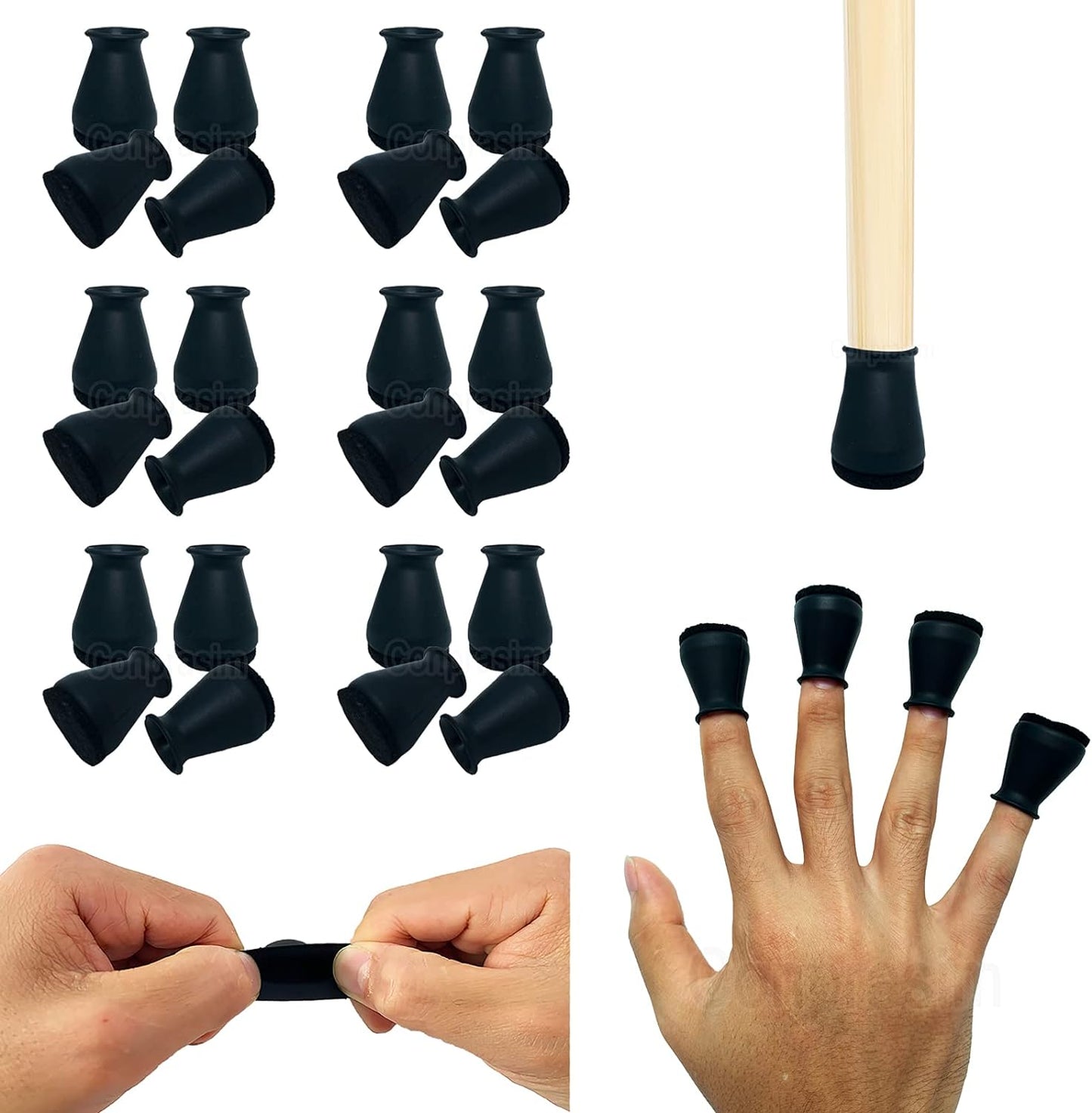 Silicone Chair Leg Protectors: Protect Floors Noise-Free!