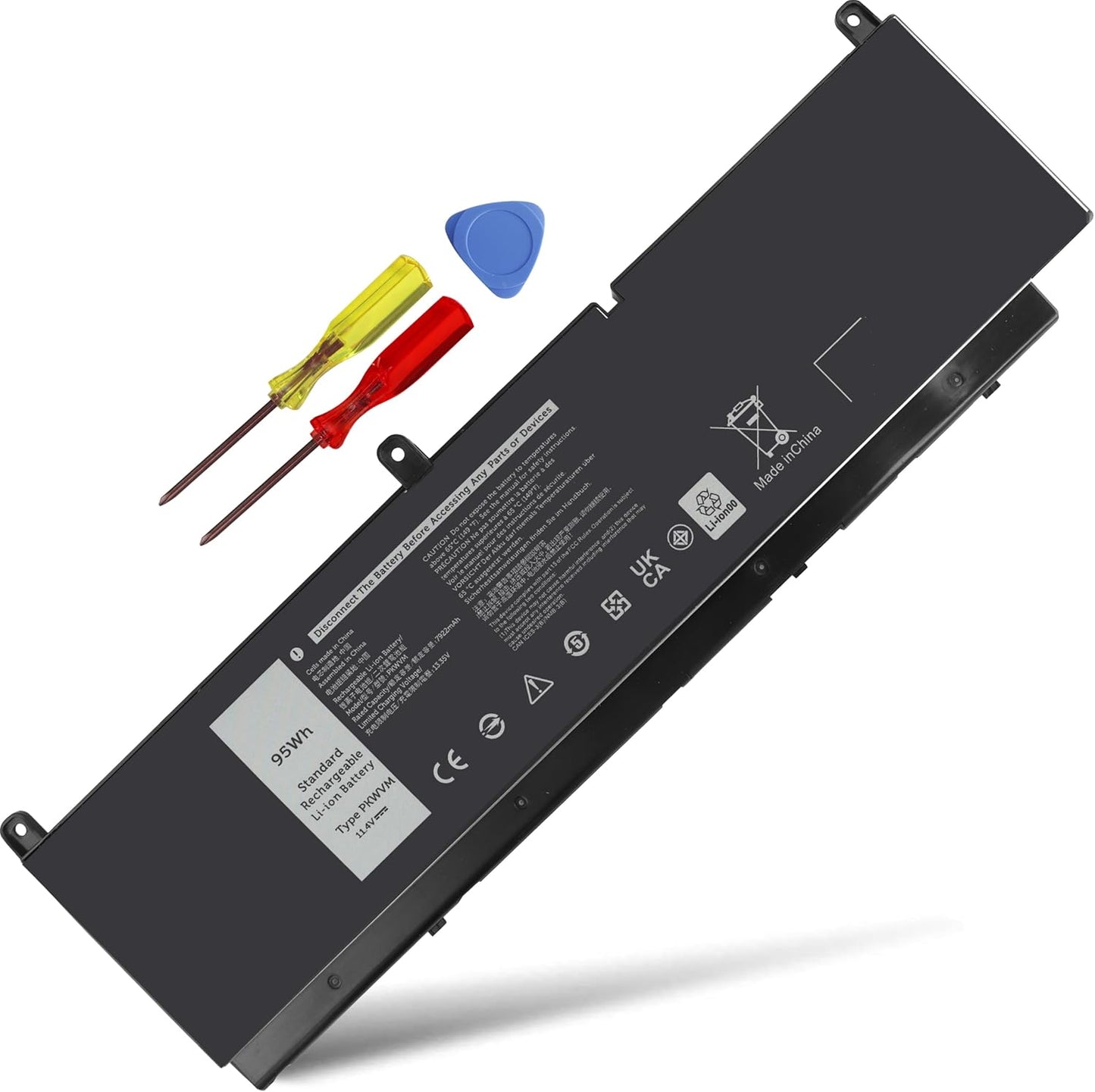 PKWVM 95WH Laptop Battery Replacement for Dell Precision Models