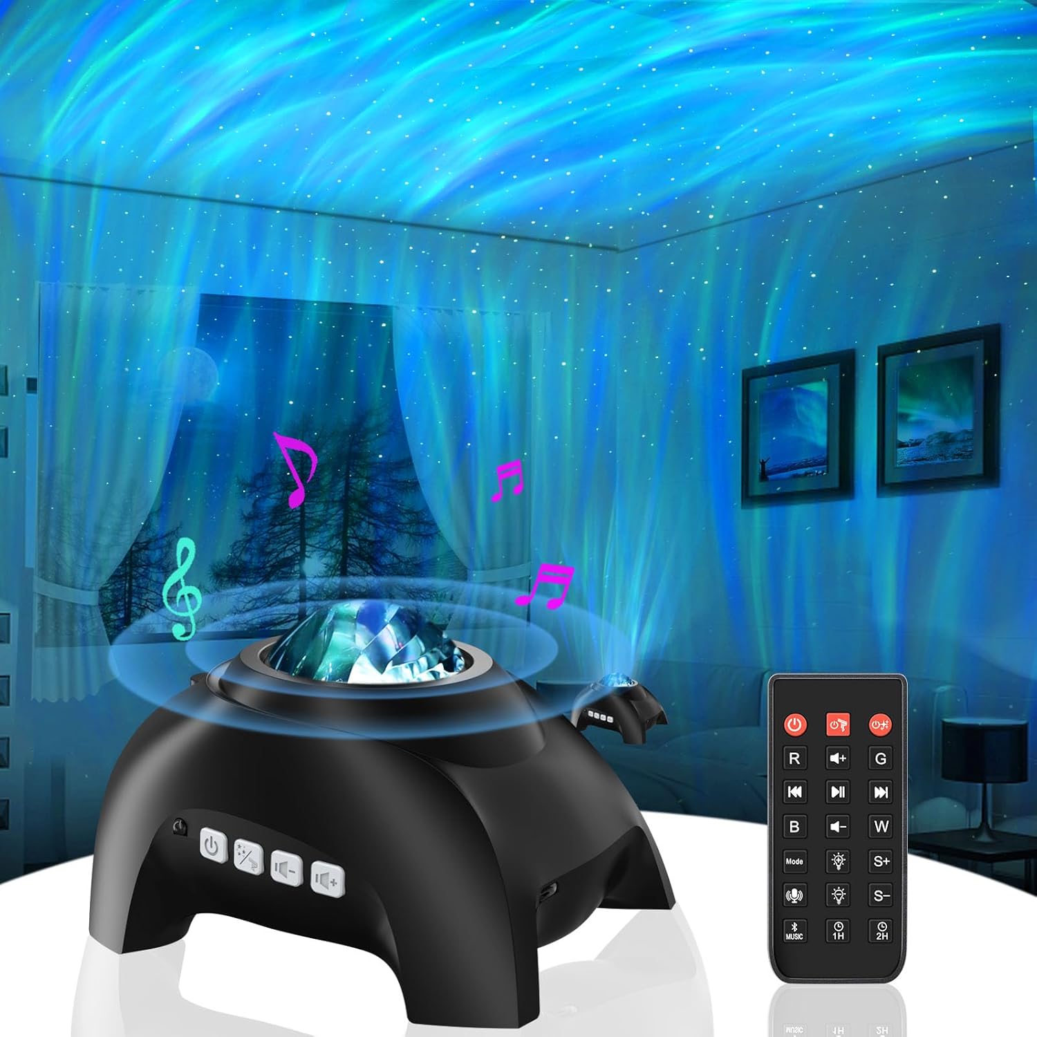 Immerse in Cosmic Vibes with Vinwark Aurora Projector