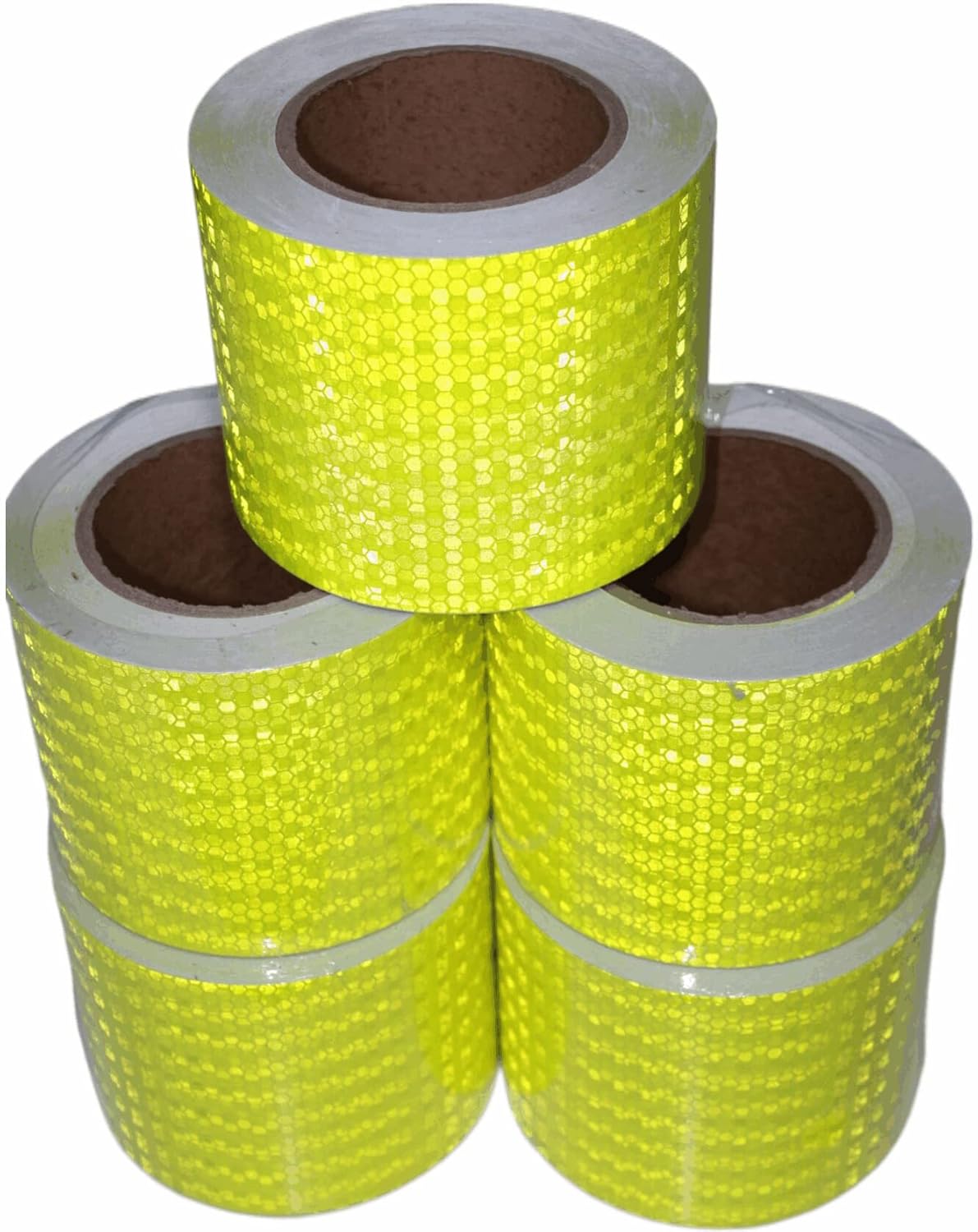 Reflective Tape Fluorescent 4 inch X 68 FT for Safety Use