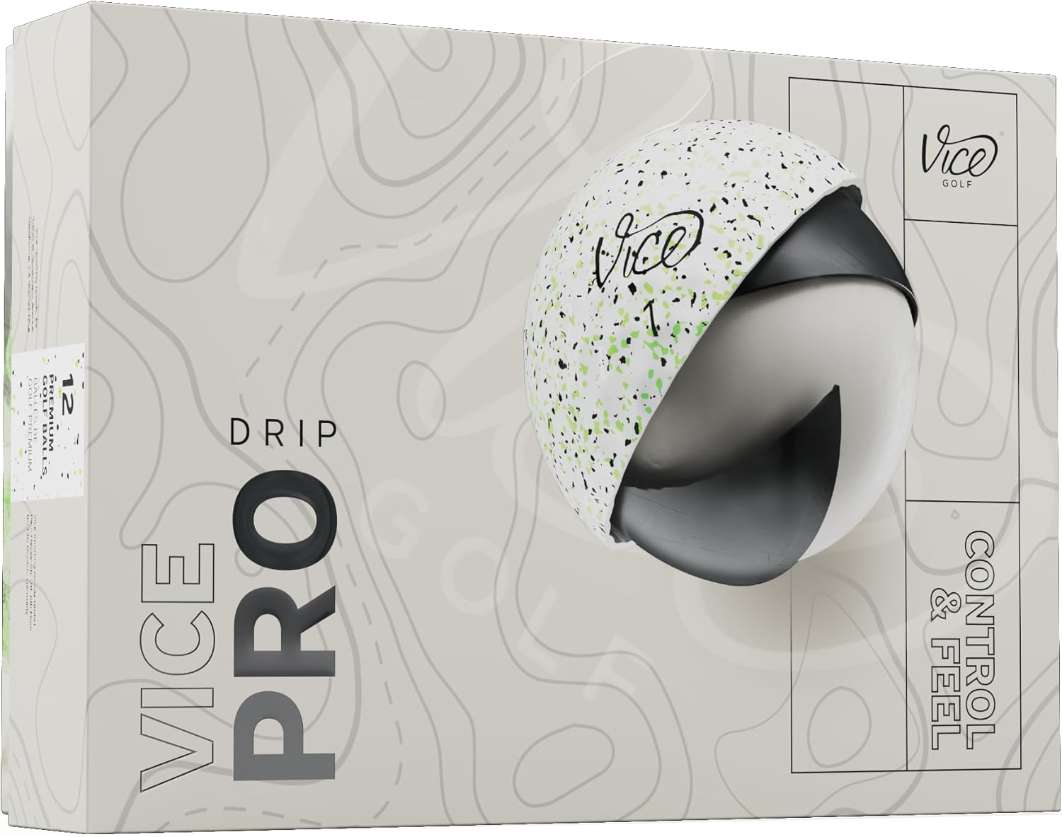 Vice Pro Golf Balls for Medium Swing Speed Players - Performance